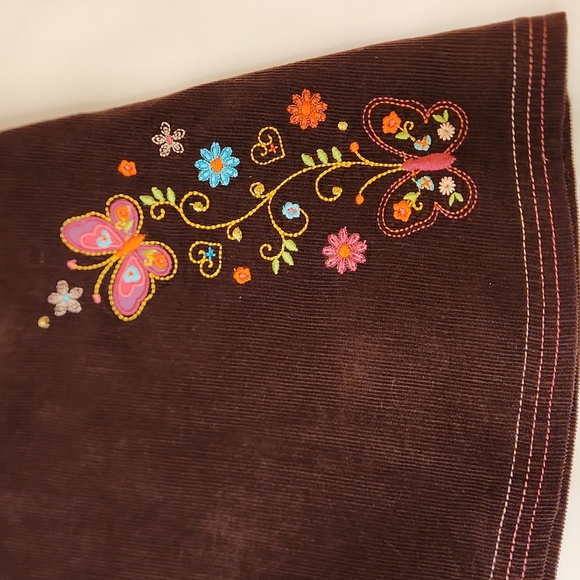 🩷🤎🌸18M brown corduroy dress🌸🤎🩷 - Picture 3 of 5